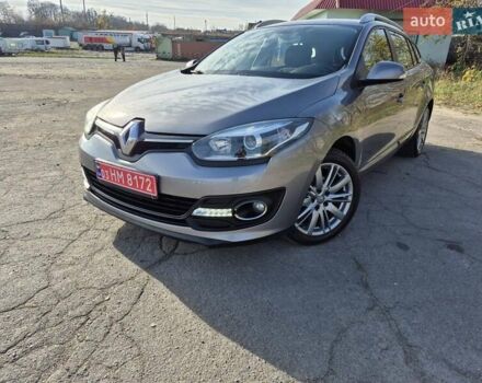 Серый Рено Меган, объемом двигателя 1.5 л и пробегом 182 тыс. км за 8900 $, фото 1 на Automoto.ua