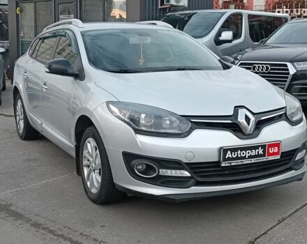 Серый Рено Меган, объемом двигателя 1.5 л и пробегом 216 тыс. км за 8990 $, фото 4 на Automoto.ua