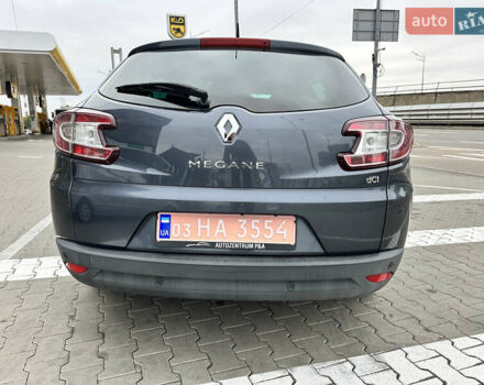 Сірий Рено Меган, об'ємом двигуна 1.5 л та пробігом 186 тис. км за 10750 $, фото 6 на Automoto.ua