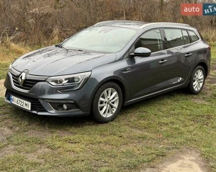 Серый Рено Меган, объемом двигателя 1.46 л и пробегом 198 тыс. км за 12200 $, фото 1 на Automoto.ua