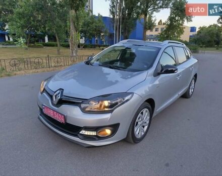 Серый Рено Меган, объемом двигателя 1.5 л и пробегом 160 тыс. км за 10500 $, фото 1 на Automoto.ua