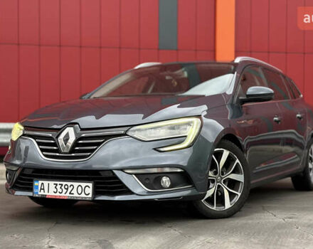 Серый Рено Меган, объемом двигателя 1.46 л и пробегом 210 тыс. км за 13500 $, фото 1 на Automoto.ua