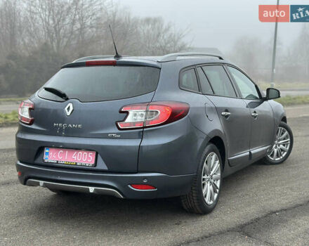 Серый Рено Меган, объемом двигателя 1.5 л и пробегом 226 тыс. км за 9450 $, фото 4 на Automoto.ua