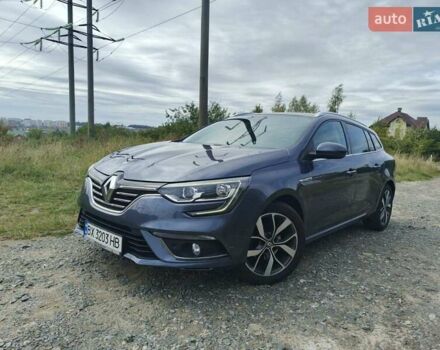 Серый Рено Меган, объемом двигателя 1.5 л и пробегом 219 тыс. км за 13500 $, фото 1 на Automoto.ua