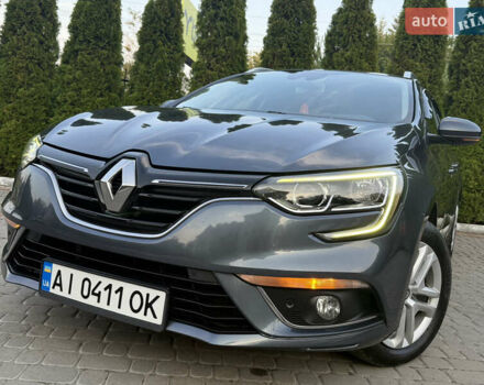 Серый Рено Меган, объемом двигателя 1.46 л и пробегом 194 тыс. км за 13399 $, фото 1 на Automoto.ua