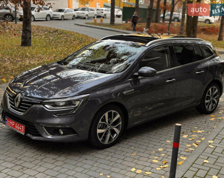Серый Рено Меган, объемом двигателя 1.5 л и пробегом 183 тыс. км за 14200 $, фото 7 на Automoto.ua