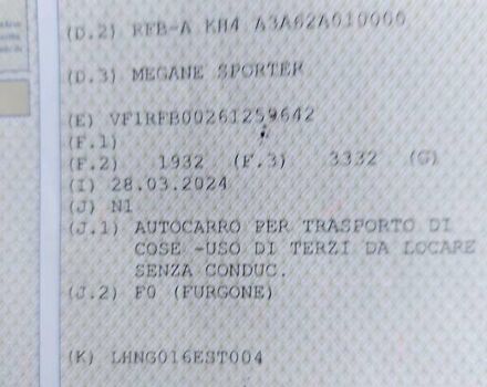 Сірий Рено Меган, об'ємом двигуна 1.46 л та пробігом 184 тис. км за 11900 $, фото 42 на Automoto.ua