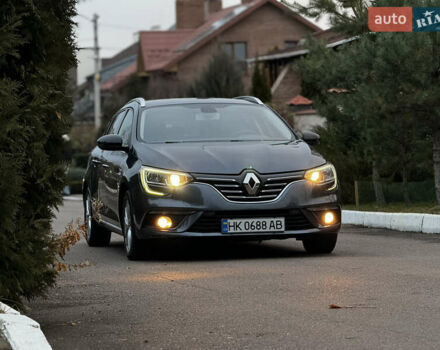 Серый Рено Меган, объемом двигателя 1.5 л и пробегом 240 тыс. км за 12500 $, фото 7 на Automoto.ua