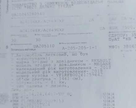 Сірий Рено Меган, об'ємом двигуна 1.46 л та пробігом 184 тис. км за 11900 $, фото 43 на Automoto.ua