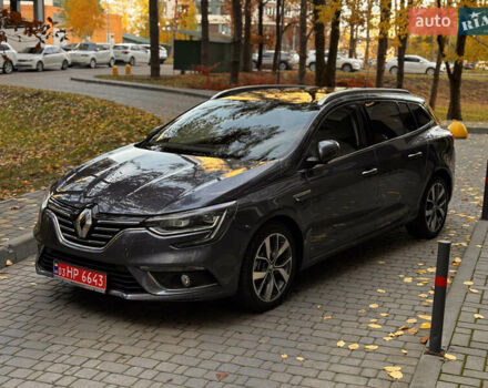 Серый Рено Меган, объемом двигателя 1.5 л и пробегом 183 тыс. км за 14200 $, фото 1 на Automoto.ua