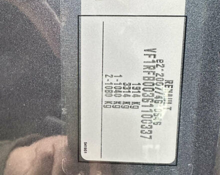 Серый Рено Меган, объемом двигателя 1.5 л и пробегом 230 тыс. км за 13300 $, фото 43 на Automoto.ua