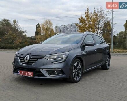 Серый Рено Меган, объемом двигателя 1.5 л и пробегом 159 тыс. км за 16600 $, фото 1 на Automoto.ua