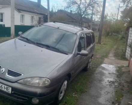 Серый Рено Меган, объемом двигателя 1.9 л и пробегом 456 тыс. км за 1600 $, фото 1 на Automoto.ua