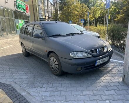 Сірий Рено Меган, об'ємом двигуна 1.6 л та пробігом 210 тис. км за 2000 $, фото 1 на Automoto.ua