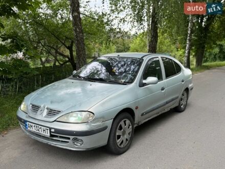 Серый Рено Меган, объемом двигателя 1.6 л и пробегом 180 тыс. км за 1150 $, фото 1 на Automoto.ua