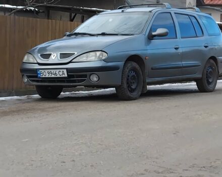 Сірий Рено Меган, об'ємом двигуна 1.4 л та пробігом 350 тис. км за 2100 $, фото 1 на Automoto.ua