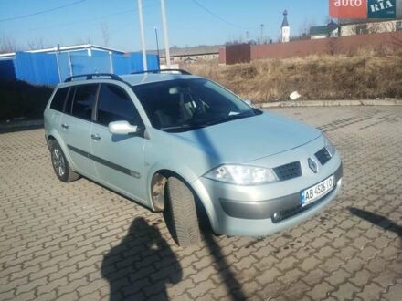 Серый Рено Меган, объемом двигателя 1.6 л и пробегом 350 тыс. км за 3999 $, фото 1 на Automoto.ua