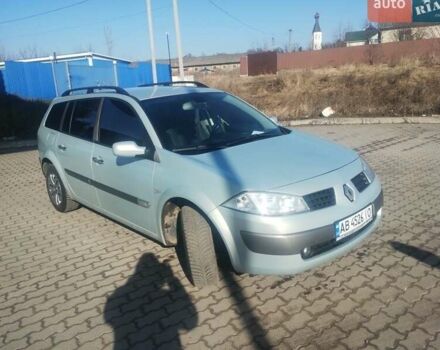 Серый Рено Меган, объемом двигателя 1.6 л и пробегом 350 тыс. км за 3999 $, фото 1 на Automoto.ua