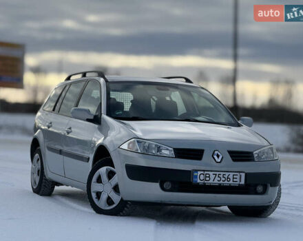 Серый Рено Меган, объемом двигателя 1.6 л и пробегом 170 тыс. км за 4200 $, фото 1 на Automoto.ua