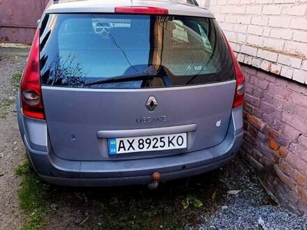 Серый Рено Меган, объемом двигателя 1.6 л и пробегом 190 тыс. км за 4000 $, фото 1 на Automoto.ua