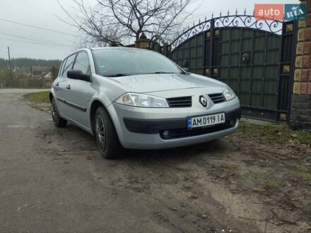 Серый Рено Меган, объемом двигателя 1.39 л и пробегом 123 тыс. км за 3550 $, фото 1 на Automoto.ua