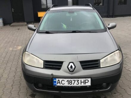 Рено Меган 2003 в Ковель на Automoto.ua Серый Рено Меган, объемом двигателя 1.5 л и пробегом 318 тыс. км за 3500 $, фото 1 на Automoto.ua