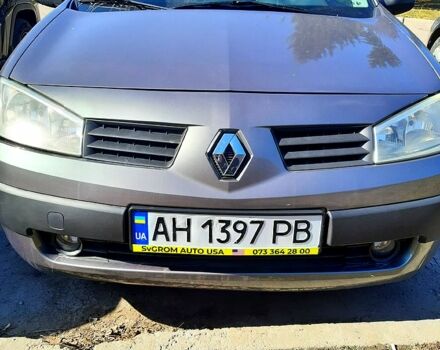 Серый Рено Меган, объемом двигателя 1.6 л и пробегом 210 тыс. км за 4900 $, фото 1 на Automoto.ua