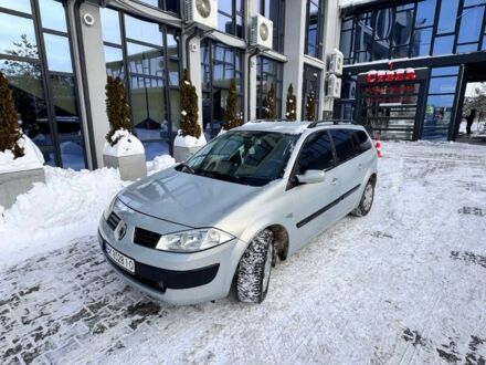 Серый Рено Меган, объемом двигателя 1.6 л и пробегом 215 тыс. км за 1900 $, фото 1 на Automoto.ua