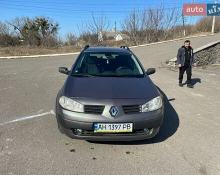 Серый Рено Меган, объемом двигателя 1.6 л и пробегом 210 тыс. км за 4900 $, фото 1 на Automoto.ua