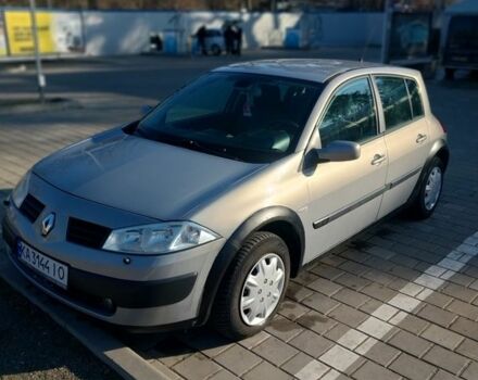 Сірий Рено Меган, об'ємом двигуна 1.6 л та пробігом 131 тис. км за 3800 $, фото 1 на Automoto.ua