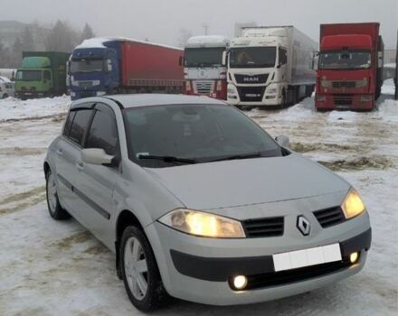 Серый Рено Меган, объемом двигателя 1.6 л и пробегом 230 тыс. км за 2000 $, фото 1 на Automoto.ua