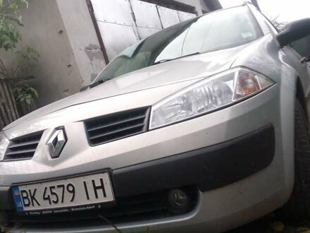 Серый Рено Меган, объемом двигателя 1.6 л и пробегом 160 тыс. км за 4200 $, фото 1 на Automoto.ua