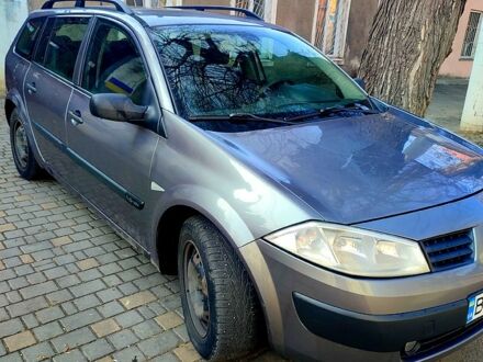 Рено Меган 2003 в Одессе на Automoto.ua Серый Рено Меган, объемом двигателя 1.6 л и пробегом 350 тыс. км за 4200 $, фото 1 на Automoto.ua