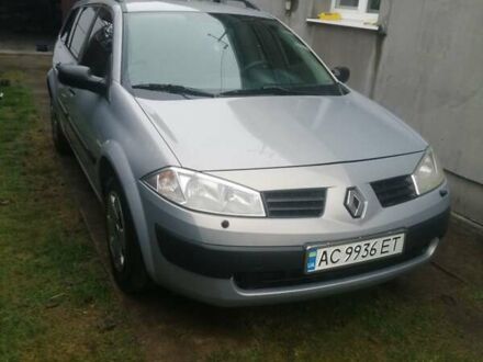 Серый Рено Меган, объемом двигателя 1.6 л и пробегом 211 тыс. км за 4400 $, фото 1 на Automoto.ua