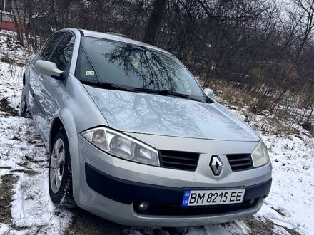 Рено Меган 2003 в Сумах на Automoto.ua Серый Рено Меган, объемом двигателя 1.6 л и пробегом 244 тыс. км за 3700 $, фото 1 на Automoto.ua