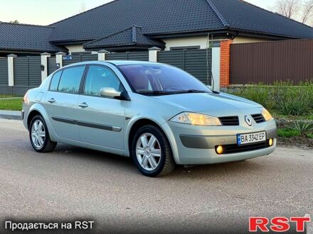 Серый Рено Меган, объемом двигателя 1.6 л и пробегом 170 тыс. км за 4550 $, фото 1 на Automoto.ua