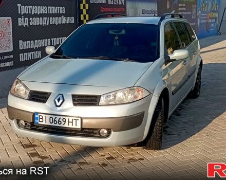 Сірий Рено Меган, об'ємом двигуна 1.6 л та пробігом 222 тис. км за 4500 $, фото 1 на Automoto.ua