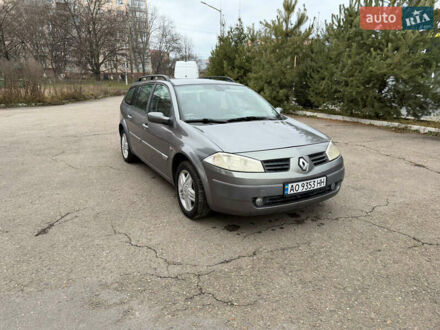 Серый Рено Меган, объемом двигателя 1.87 л и пробегом 198 тыс. км за 3500 $, фото 1 на Automoto.ua