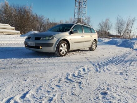 Серый Рено Меган, объемом двигателя 1.5 л и пробегом 344 тыс. км за 3999 $, фото 1 на Automoto.ua