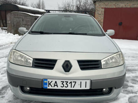 Серый Рено Меган, объемом двигателя 2 л и пробегом 230 тыс. км за 4500 $, фото 1 на Automoto.ua