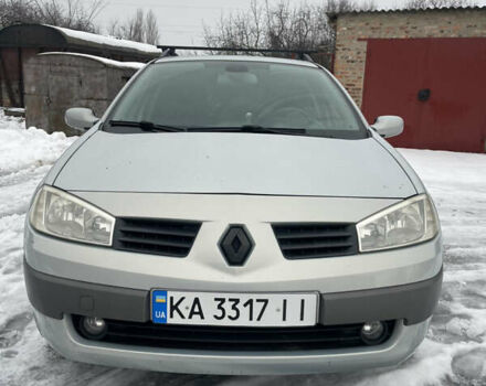 Сірий Рено Меган, об'ємом двигуна 2 л та пробігом 230 тис. км за 4500 $, фото 1 на Automoto.ua