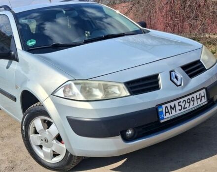 Серый Рено Меган, объемом двигателя 1.4 л и пробегом 225 тыс. км за 4150 $, фото 1 на Automoto.ua