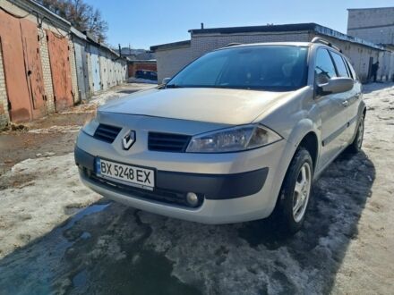 Серый Рено Меган, объемом двигателя 1.5 л и пробегом 323 тыс. км за 3800 $, фото 1 на Automoto.ua