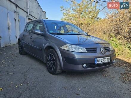 Сірий Рено Меган, об'ємом двигуна 1.6 л та пробігом 136 тис. км за 4600 $, фото 1 на Automoto.ua