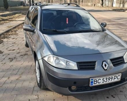 Серый Рено Меган, объемом двигателя 1.46 л и пробегом 401 тыс. км за 3850 $, фото 1 на Automoto.ua
