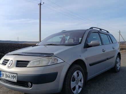 Серый Рено Меган, объемом двигателя 1.5 л и пробегом 417 тыс. км за 4500 $, фото 1 на Automoto.ua