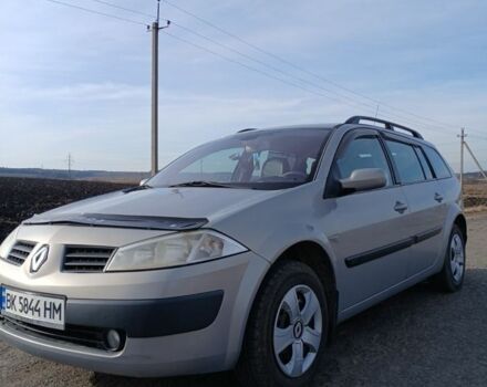 Серый Рено Меган, объемом двигателя 1.5 л и пробегом 417 тыс. км за 4500 $, фото 1 на Automoto.ua