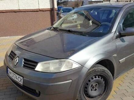 Рено Меган 2004 у Житомирі на Automoto.ua Сірий Рено Меган, об'ємом двигуна 1.46 л та пробігом 337 тис. км за 3800 $, фото 1 на Automoto.ua