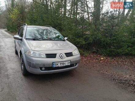 Серый Рено Меган, объемом двигателя 1.5 л и пробегом 275 тыс. км за 4150 $, фото 1 на Automoto.ua