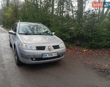Серый Рено Меган, объемом двигателя 1.5 л и пробегом 275 тыс. км за 4150 $, фото 1 на Automoto.ua